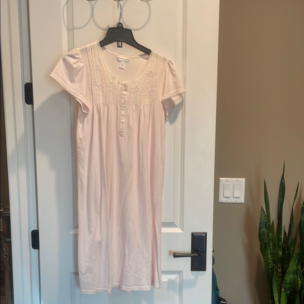 Miss Elaine Pink Lace Nightgown